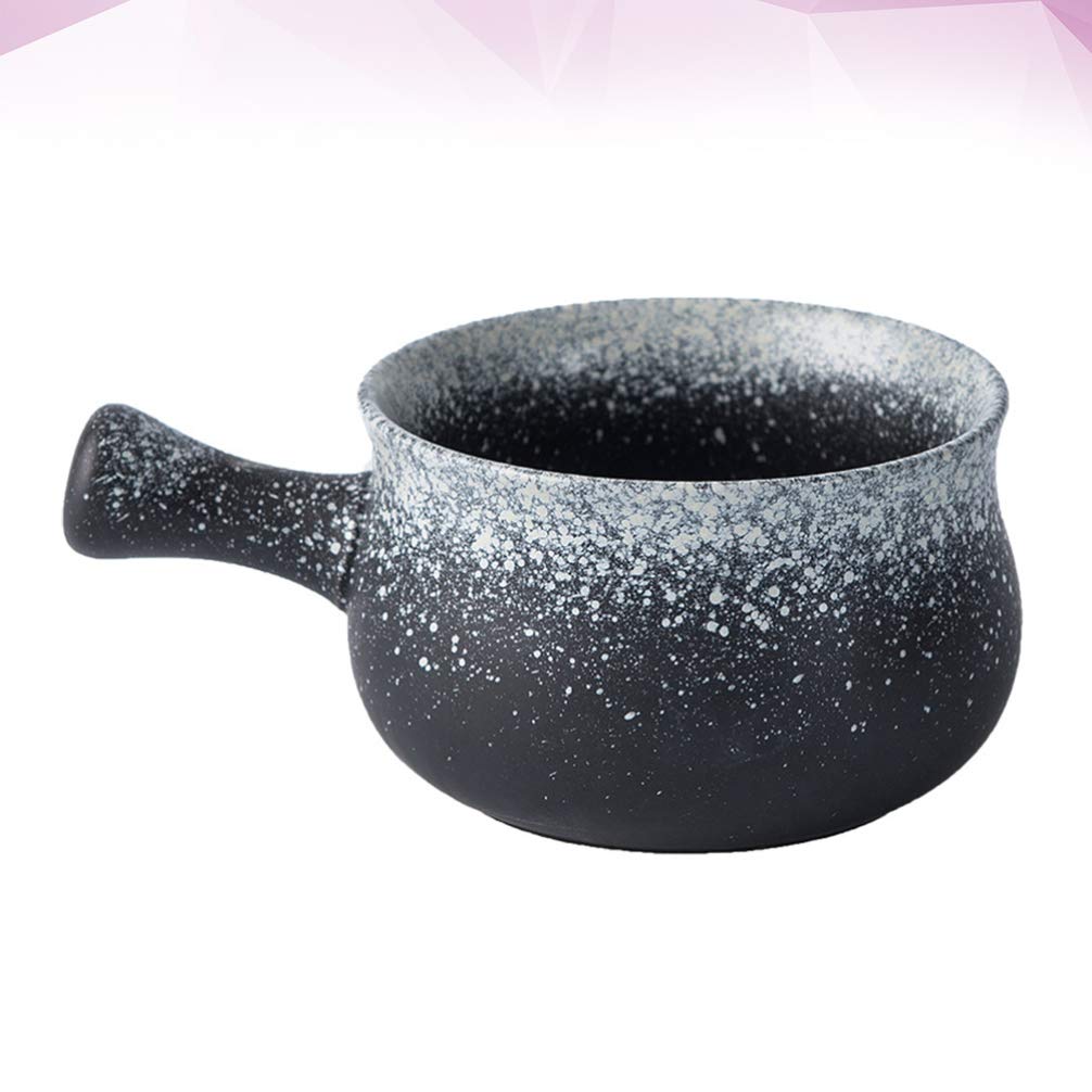 Hemoton 1-Piece Porcelain Ice Cream Bowl Set - Ceramic Soup, Salad, Dessert, Pasta & Appetizer Dish - French Onion Soup & Oatmeal Bowl for Restaurant & Home Kitchen Use - Perfect for Ice Cream, Noodles, Salads & Entertaining