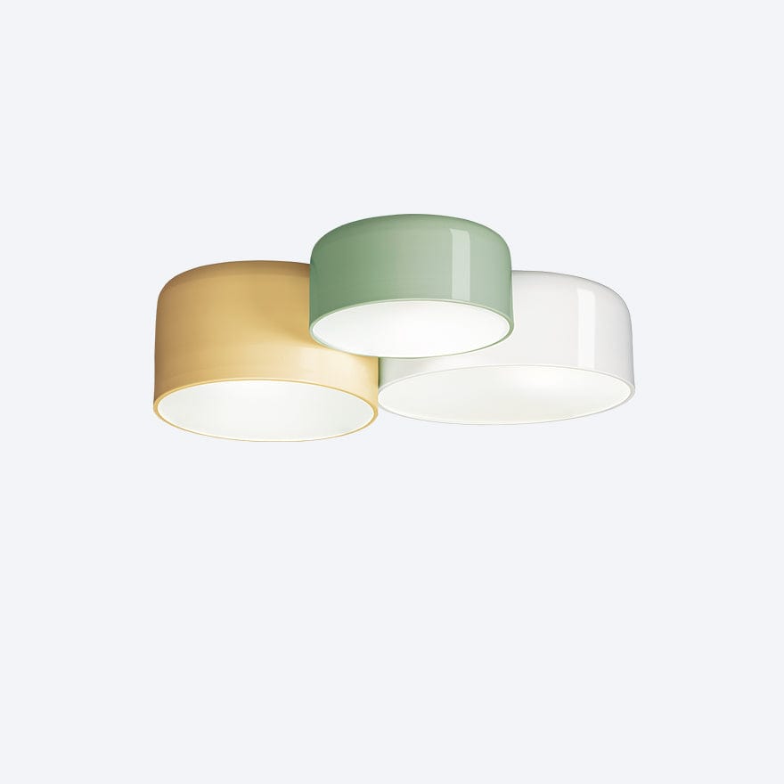 Modern POT TRIO Ceiling Light - Handcrafted in Spain - Stylish Lighting for Living Room, Bedroom & Dining Area