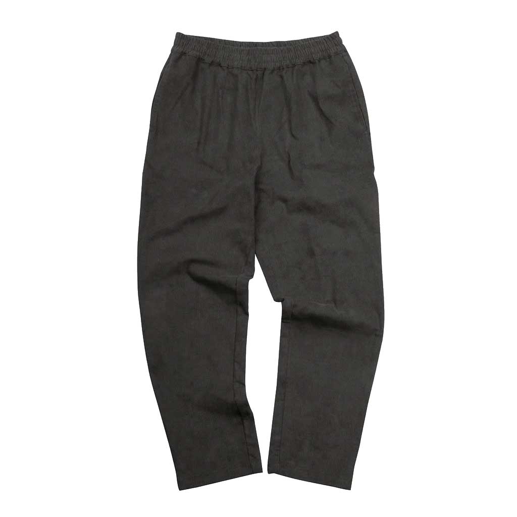 DGK All Day Corduroy Fleece Pants for Men - Soft & Comfortable Winter Lounge Pants, Black - Perfect for Home, Gym, and Casual Wear
