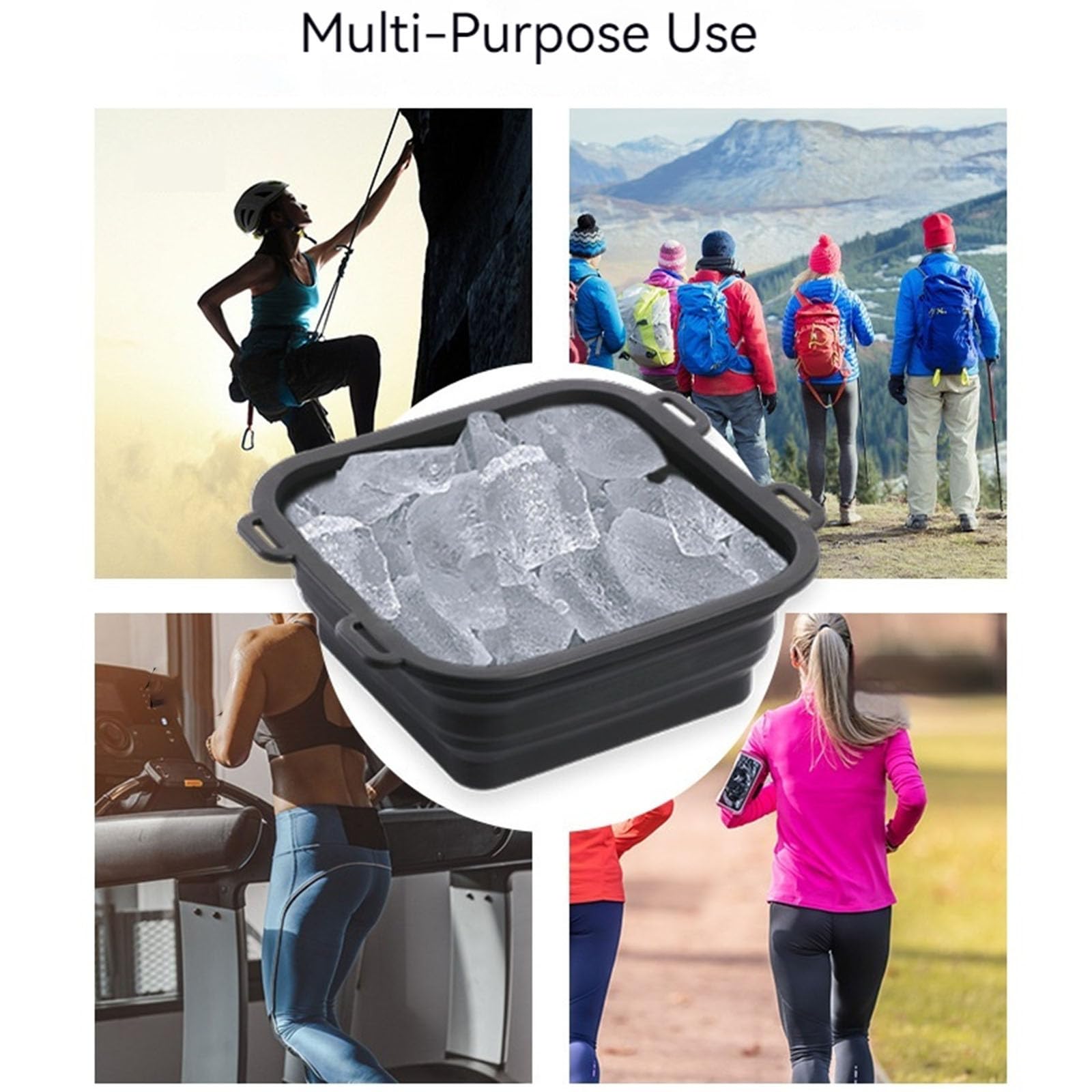 Anda Arctic Ice Shower Attachment - Portable Cold Shower Chiller & Ice Bath for Muscle Recovery, Post-Workout Therapy, and Athletic Performance - Perfect for Home Gym, Sports Recovery, and Outdoor Adventures