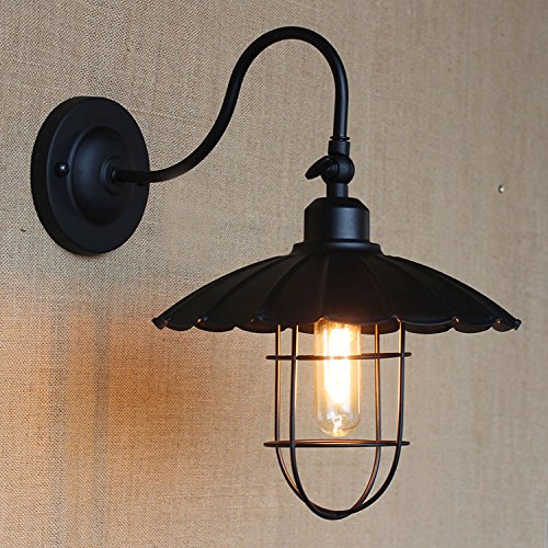 Vintage Industrial Edison Wall Sconce - 9.5