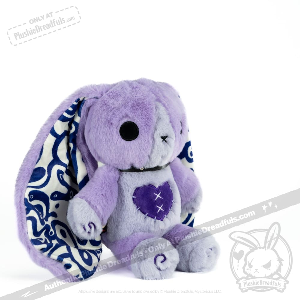 Plushie Dreadfuls Chiari Malformation Bunny - Soft Stuffed Animal Toy for Awareness & Comfort | Gift for Medical Warriors & Support Groups