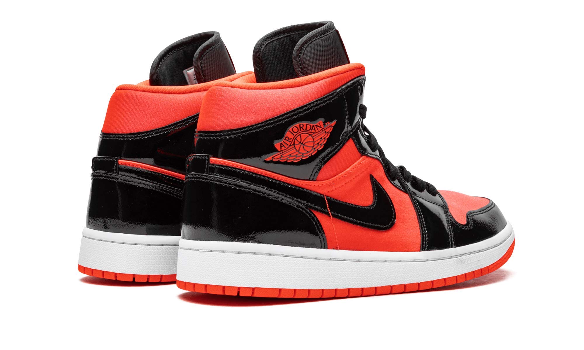 Women's Air Jordan 1 Mid Hot Punch Basketball Shoes - Stylish Sneakers for Casual Wear, Gym & Street Fashion