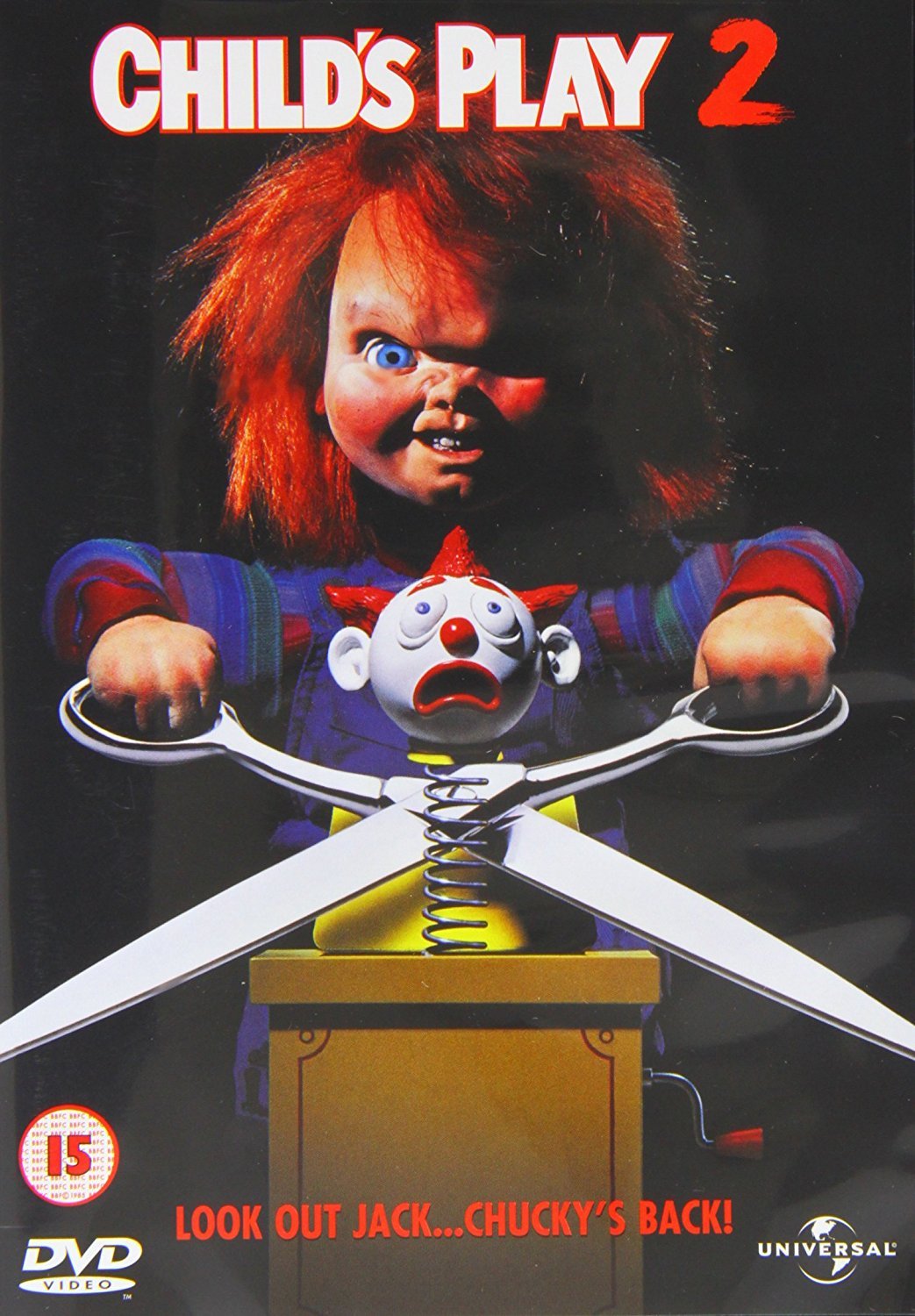 Child's Play 2: Chucky's Back - Classic Horror Movie DVD for Collectors & Fans | Perfect for Halloween Movie Nights & Scary Film Marathons