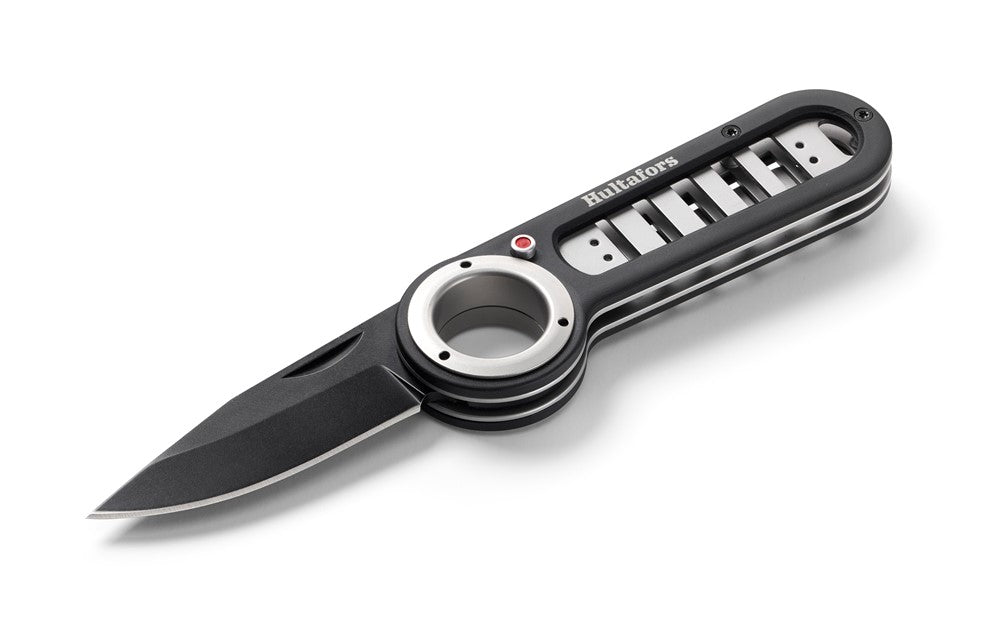 Hultafors Outdoor Folding Knife - OKF Hunting & Camping Knife with Stainless Steel Blade - Perfect for Bushcraft, Survival & Everyday Carry (EDC)