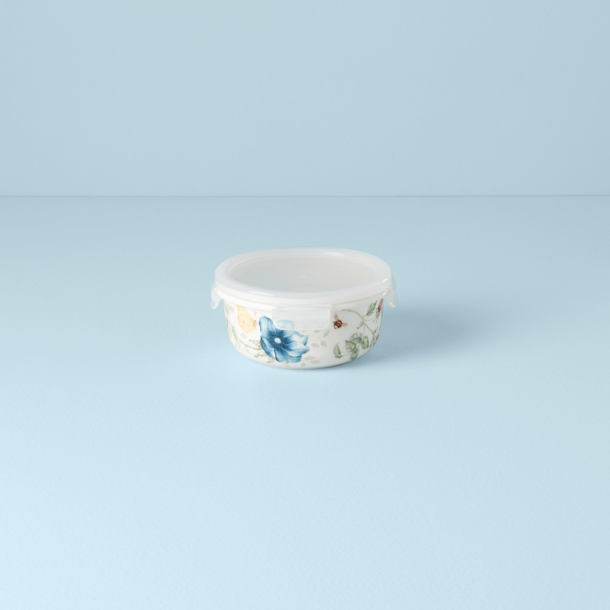 Butterfly Meadow Small Round Container - Airtight Food Storage Jar for Kitchen, Pantry & Office | Perfect for Spices, Snacks, Tea & Coffee Organization