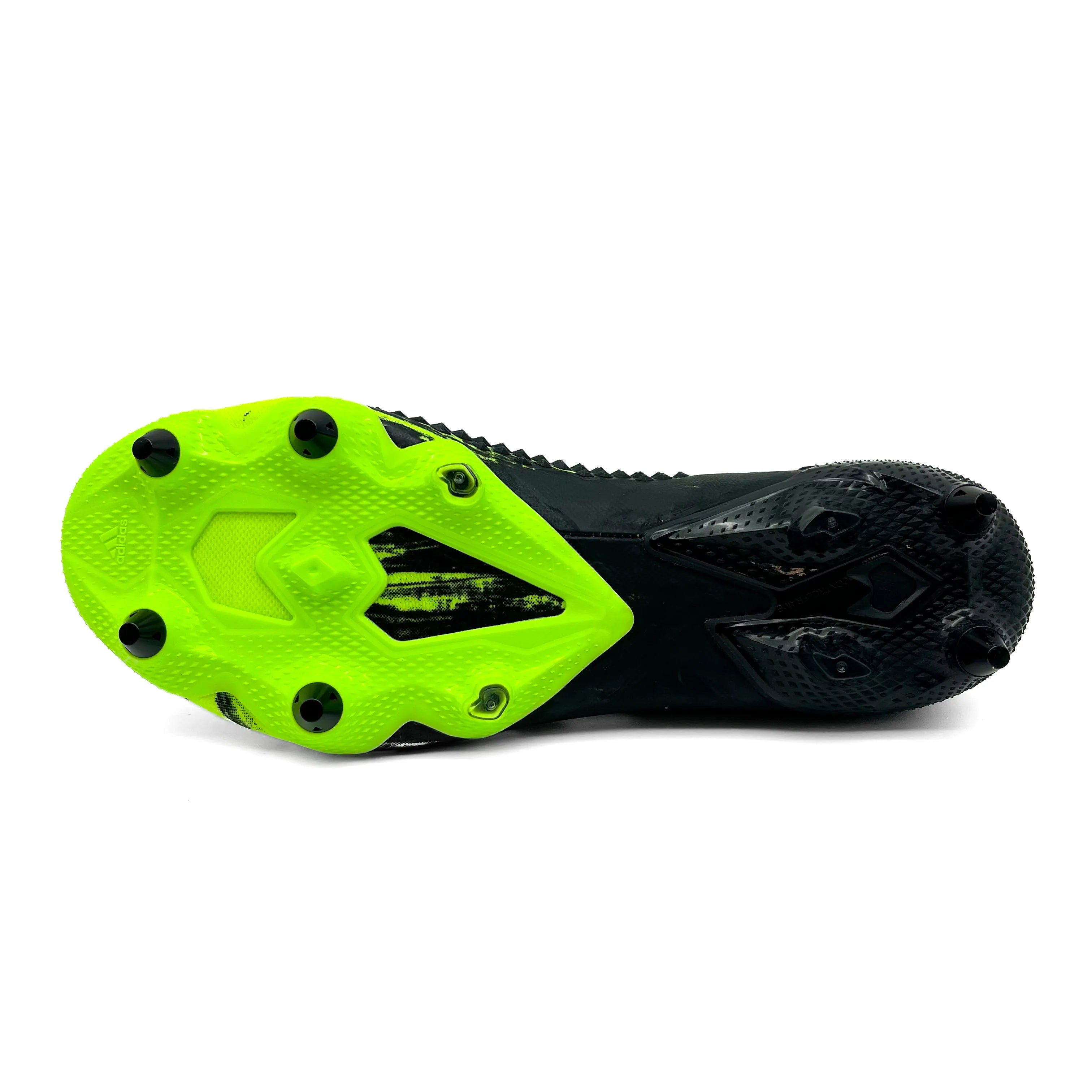 Adidas Predator 20.1 SG Firm Ground Soccer Cleats - Signal Green | High-Performance Football Boots for Firm Natural Grass Pitches | Perfect for Professional Matches & Training Sessions