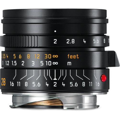 Leica Summicron M 28mm f/2 ASPH. Lens - Premium Wide-Angle Prime Lens for Leica M Mount Cameras - Perfect for Street Photography, Travel & Low Light Shooting