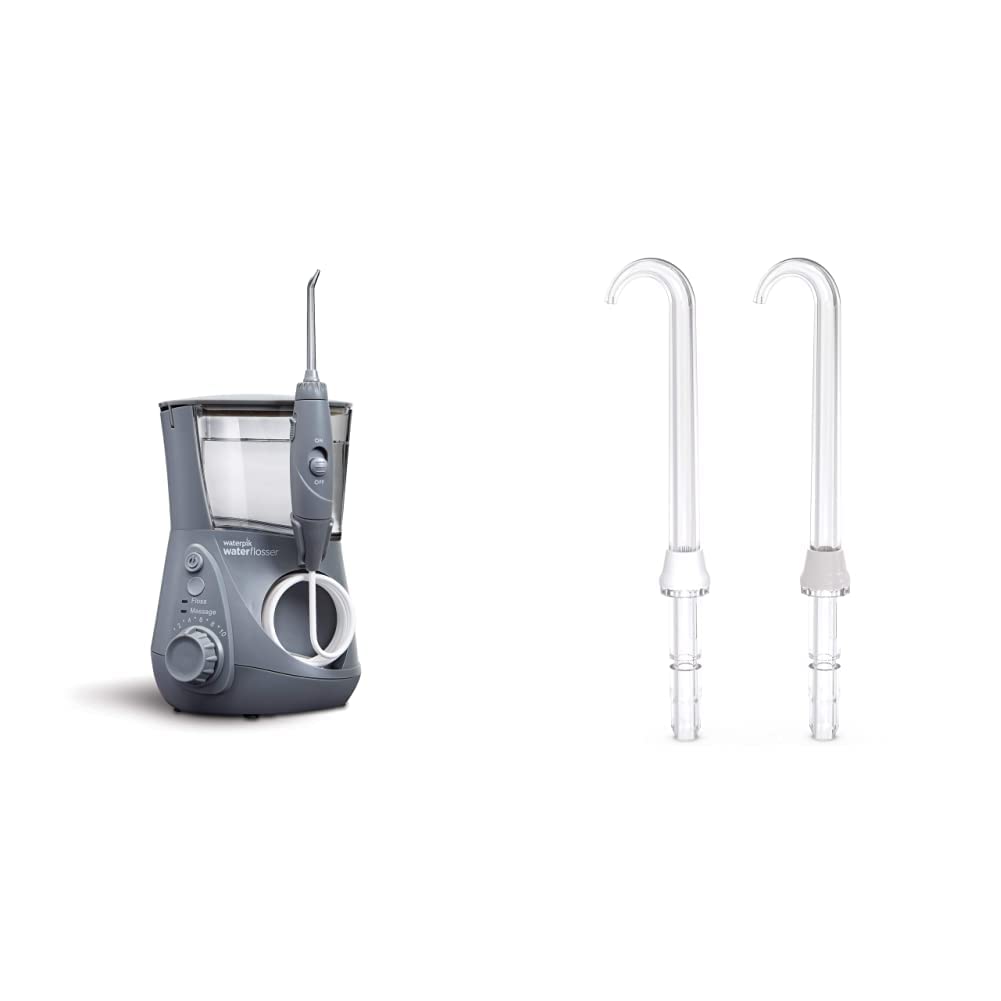 Waterpik Aquarius Professional Water Flosser with 7 Tips - Electric Dental Water Jet for Teeth, Gums & Implants - Perfect for Braces, Dentures & Oral Hygiene Care at Home