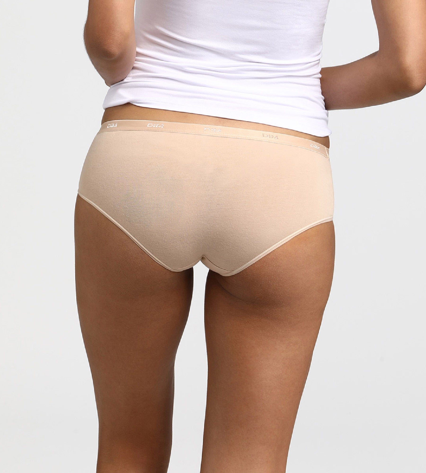 3-Pack Men's Boxer Briefs - White/Skin/Black - Les Pockets Cotton Underwear - Soft & Breathable for Daily Wear, Workout & Sleep