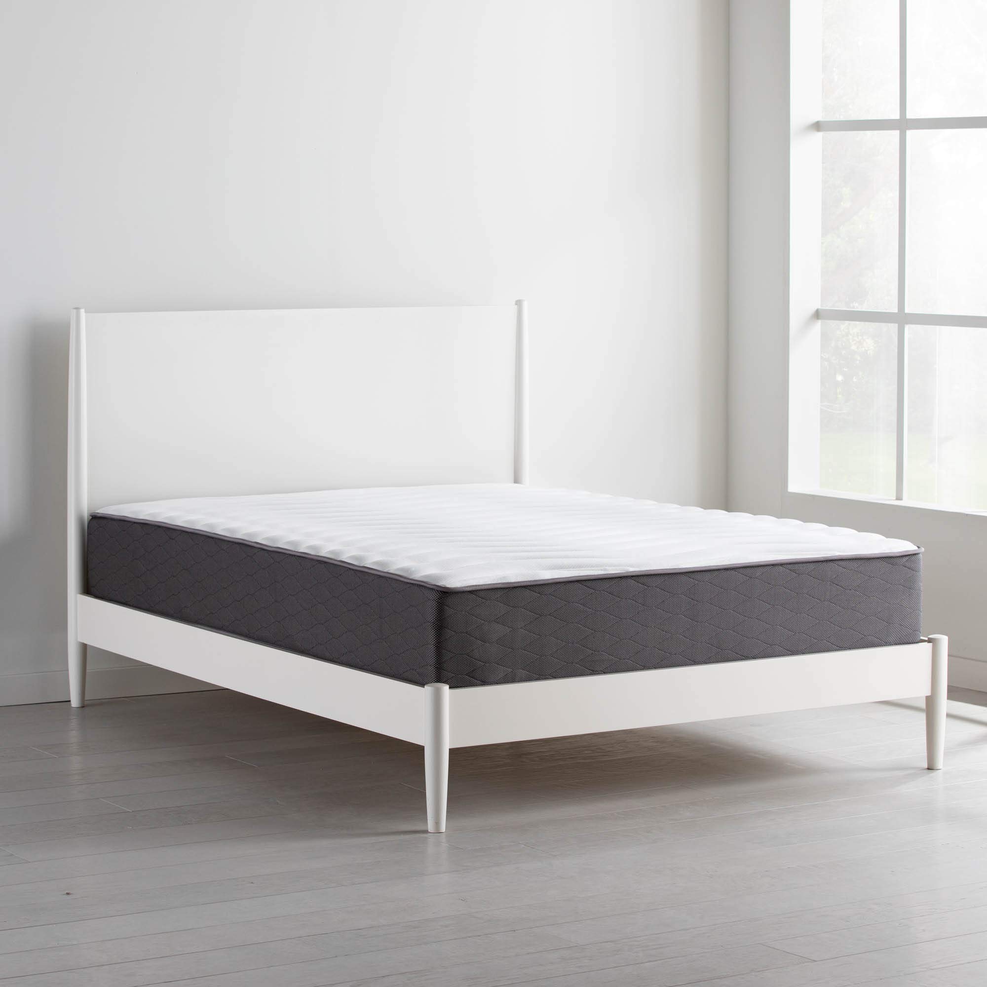 Brighton Firm 12-Inch Hybrid Mattress with Durable Tempered Coils & CertiPur-US Certified Foams - 5 Year Warranty - Twin XL Size - Perfect for Guest Rooms, Dorms & Small Bedrooms