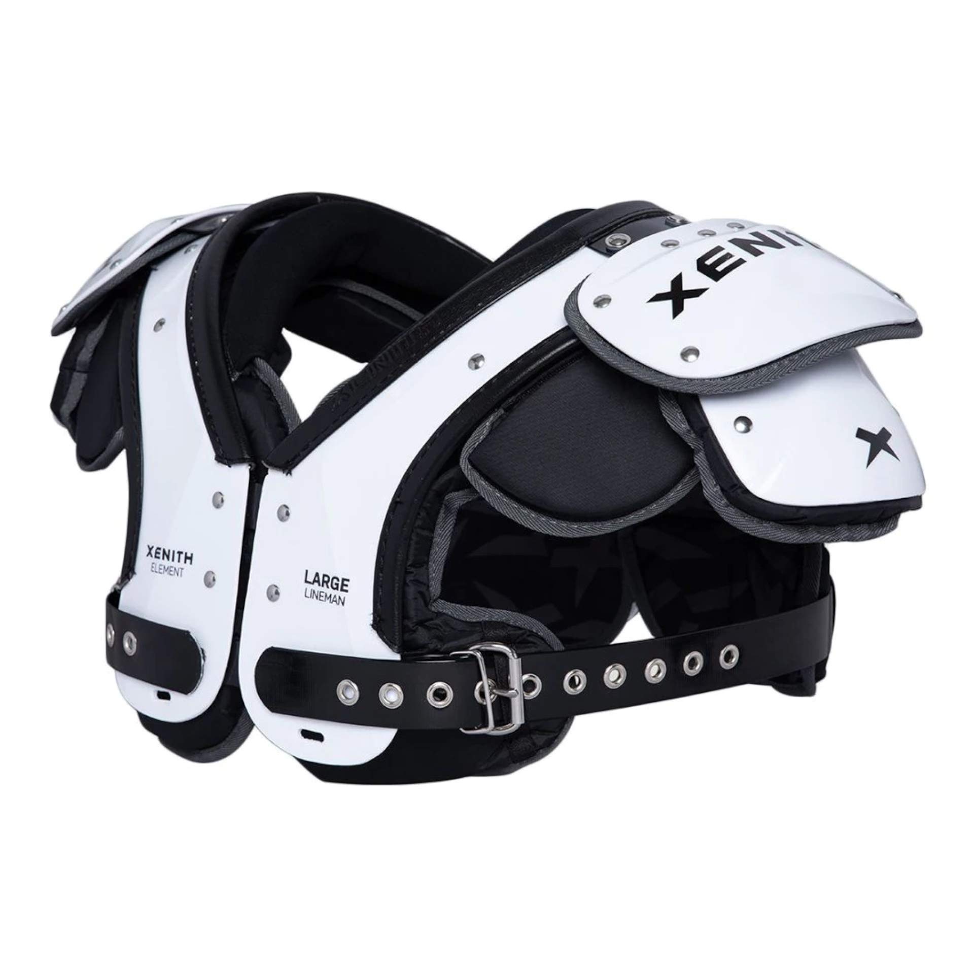 Xenith Element Lineman Varsity Football Shoulder Pads for Adults - Durable Protective Gear for Football Players | Perfect for High School, College & Professional Games