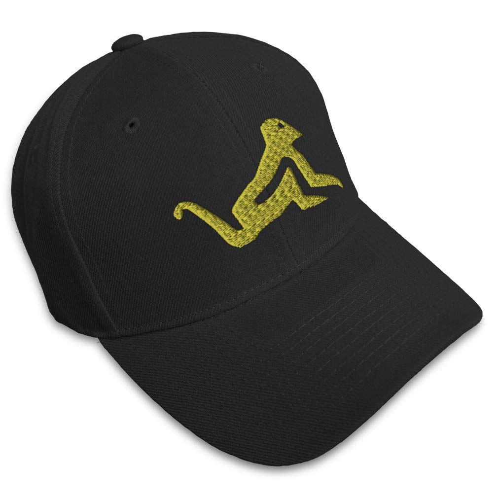 Monkey A Embroidered Baseball Cap for Men & Women - Wild Animal Design Hat for Outdoor Sports & Casual Wear