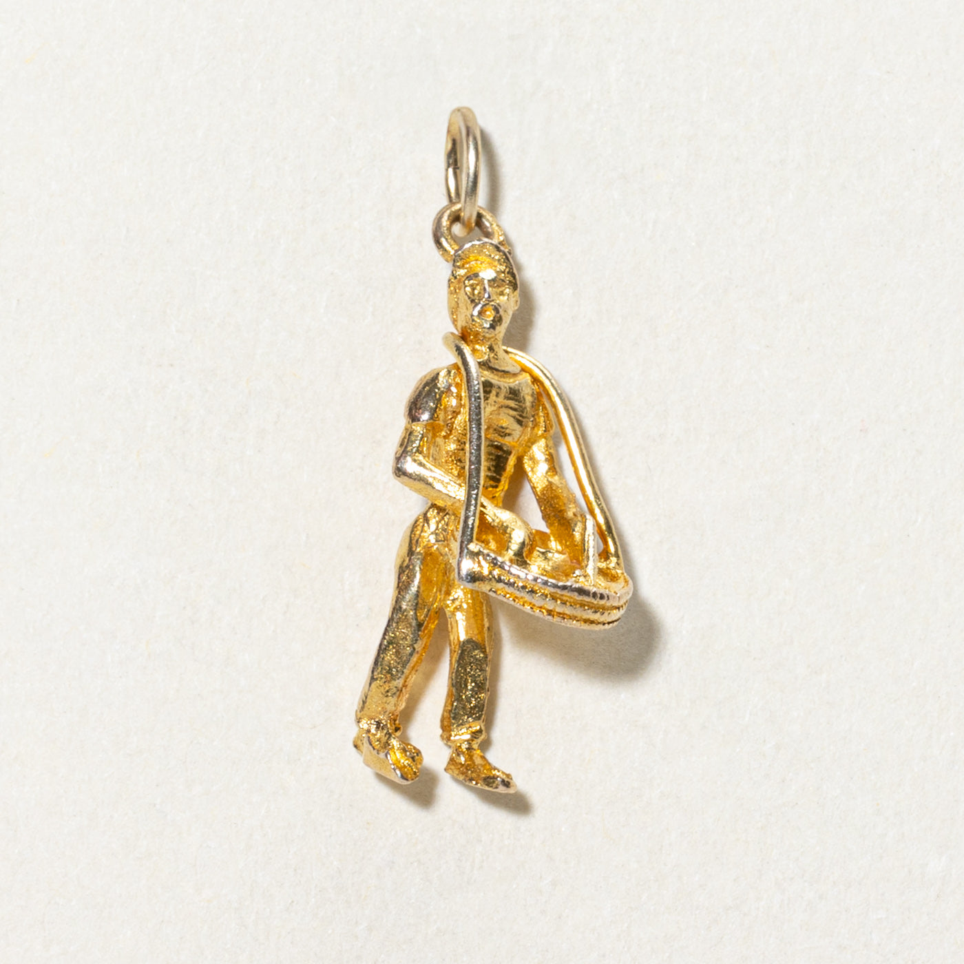 Vintage 1964 Birmingham 9K Yellow Gold Charm Pendant - Perfect for Jewelry Making, Gift Giving & Collectibles