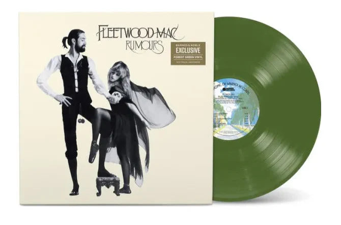 Fleetwood Mac Rumours Limited Edition Green Vinyl LP - Classic Rock Album for Music Collectors & Vinyl Enthusiasts - Perfect for Home Listening & Gift Giving