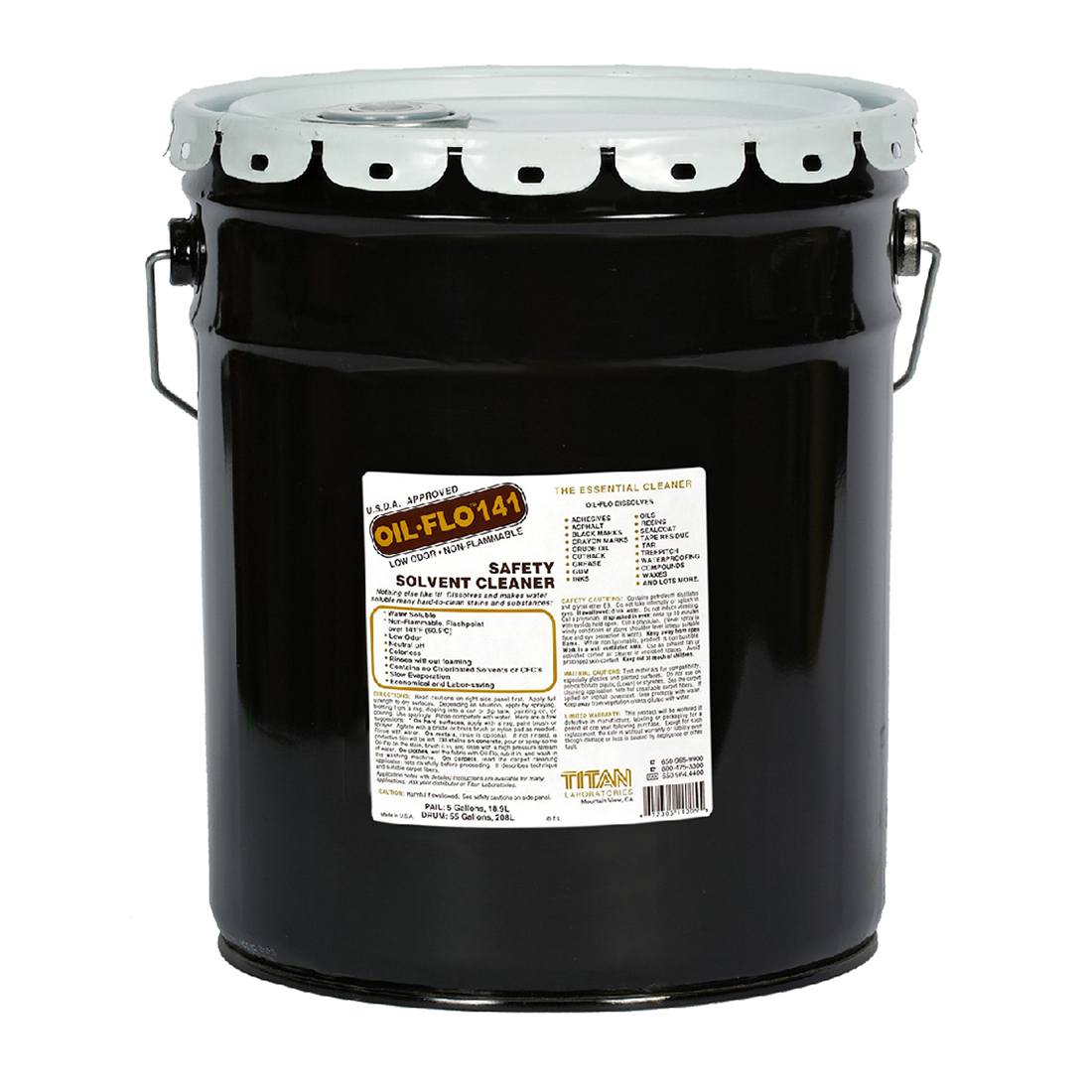 Titan Oil Flo 141 - Premium Hydraulic Oil for Heavy Machinery & Equipment | Ideal for Construction, Mining & Industrial Applications