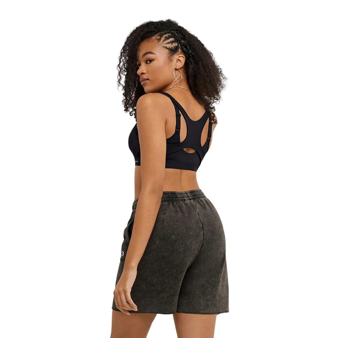 Champion Motion Control Front Zip Sports Bra for Women - High Impact Workout, Running & Gym - Breathable & Supportive Activewear