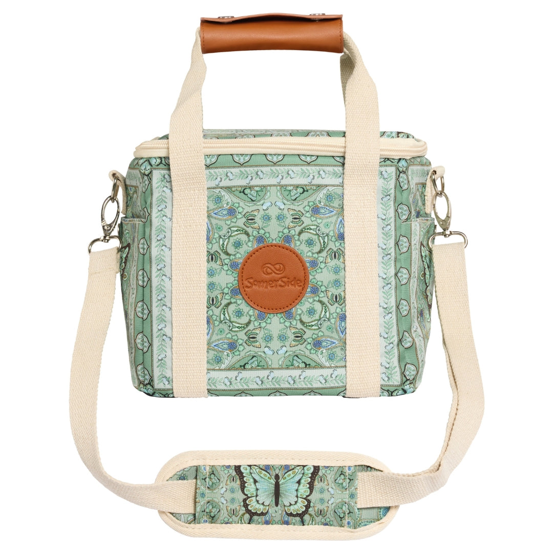 Butterfly Effect Mini Cooler - Portable Personal Cooler for Drinks, Picnics, Beach & Outdoor Activities | Compact & Lightweight Design | Perfect for Travel, Camping, and Road Trips