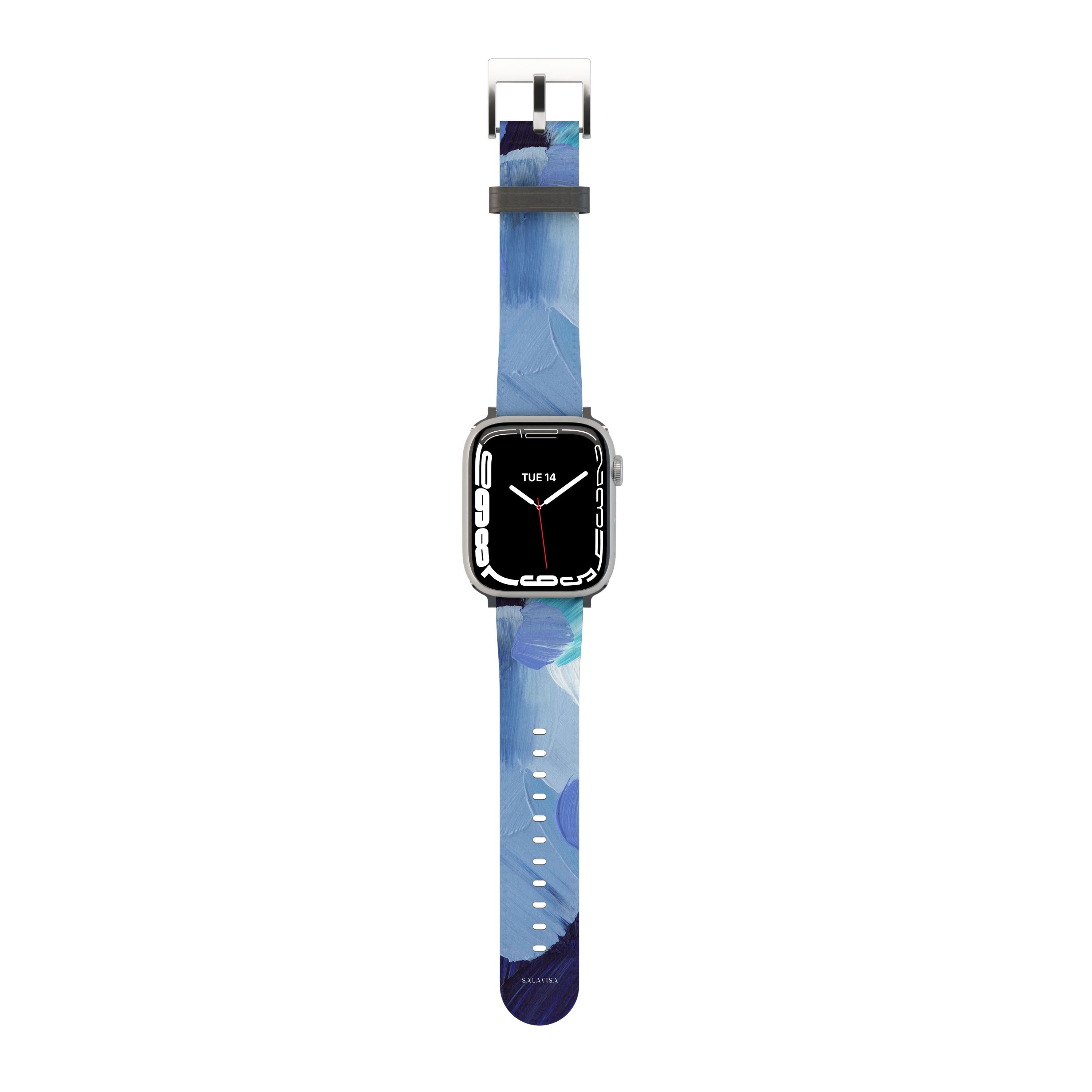 Watercolor Apple Watch Band - Soft & Durable Spring Floral Design for Women & Men - Perfect for Workouts, Running & Everyday Wear