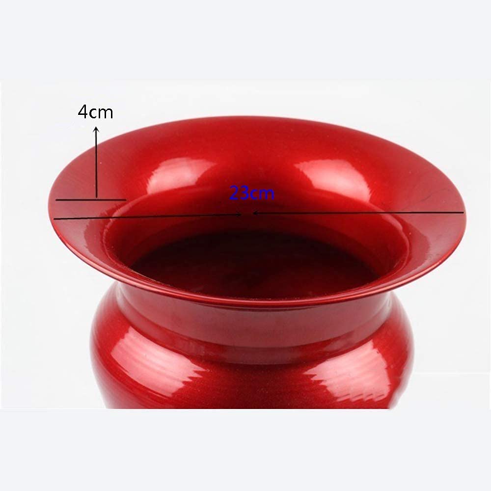 Enamel Chamber Pot with Lid - High Capacity Bedpan for Kids, Women & Adults - Portable Urinal & Spittoon for Home, Hospital & Travel Use