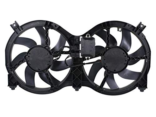 Dual Radiator Fan Assembly Replacement for 2013 Infiniti JX35 3.5L V6 - High Performance Cooling System - Perfect for Overheating Prevention & Summer Driving