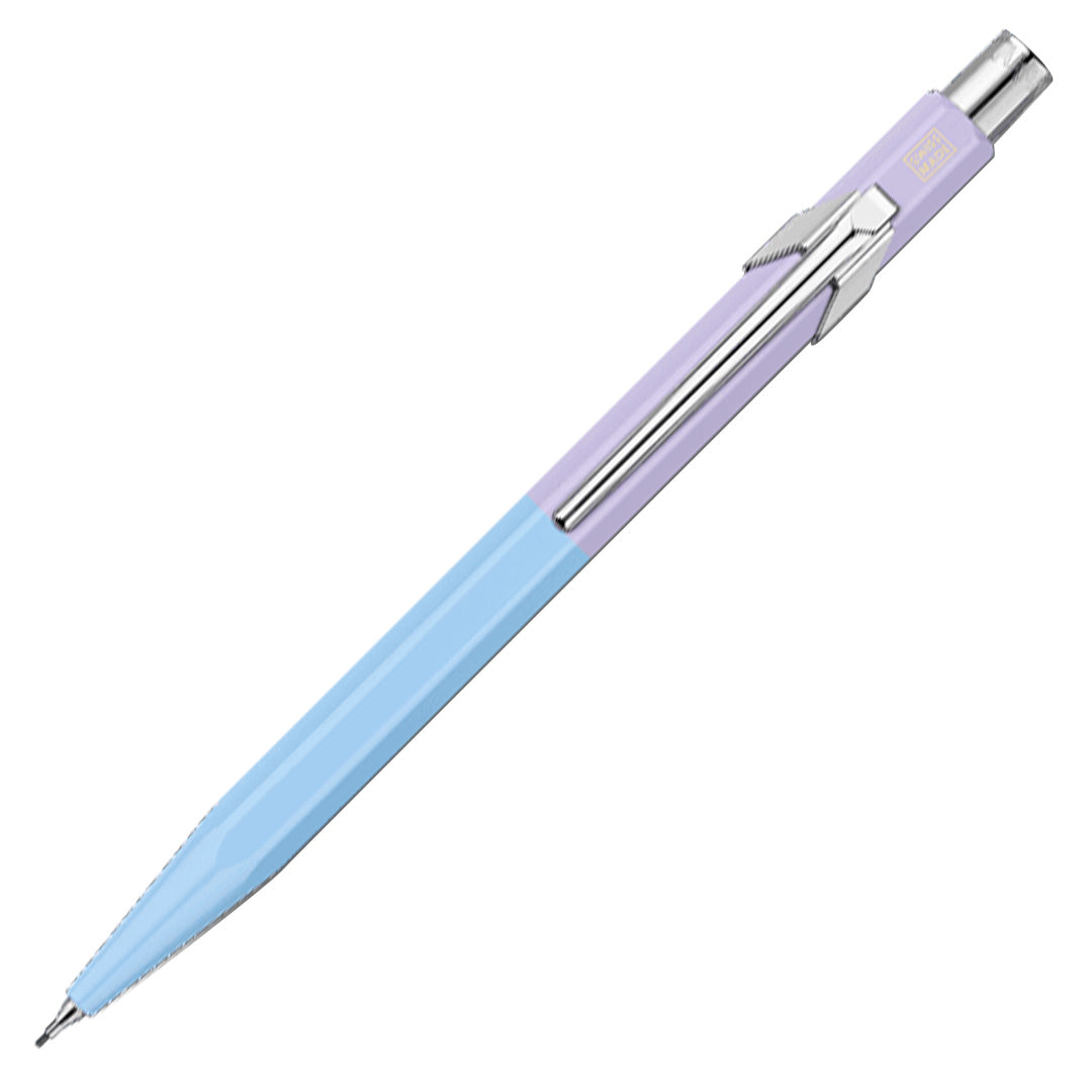 Caran d'Ache 844 Mechanical Pencil - Limited Edition Paul Smith Sky Blue & Lavender - Premium Swiss Writing Instrument for Artists, Designers & Professionals - Perfect for Sketching, Note-Taking & Creative Work