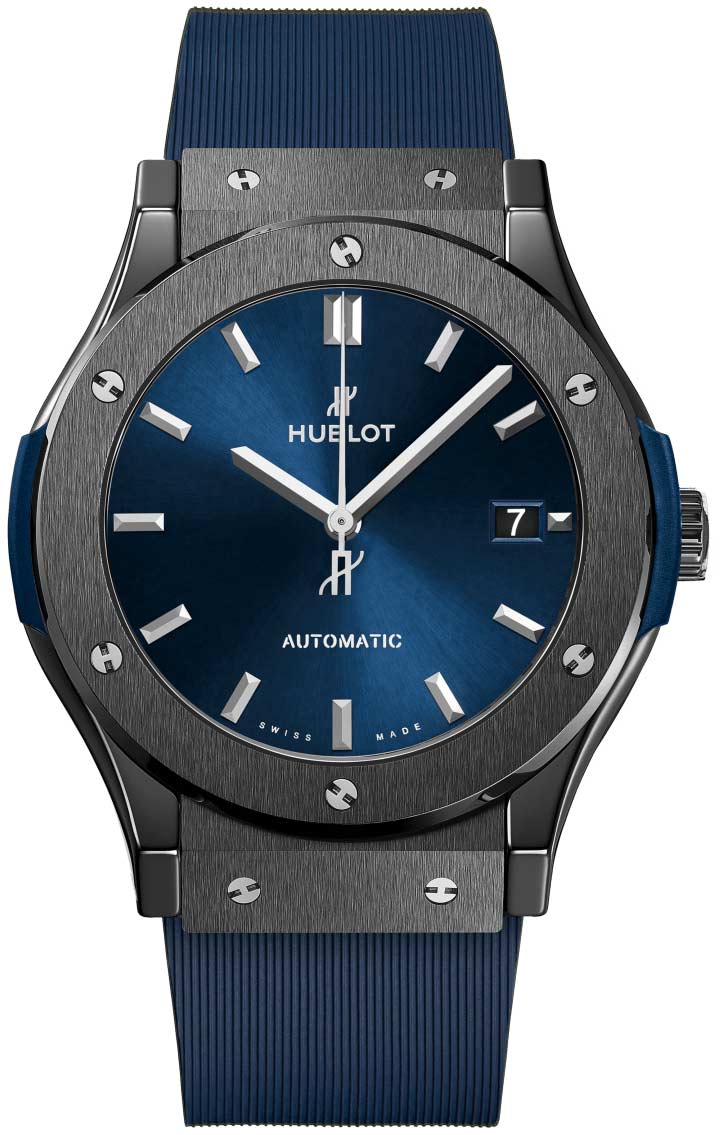 Hublot Classic Fusion 45mm Black Ceramic Men's Luxury Watch - Perfect for Business, Formal Events & Gift Giving