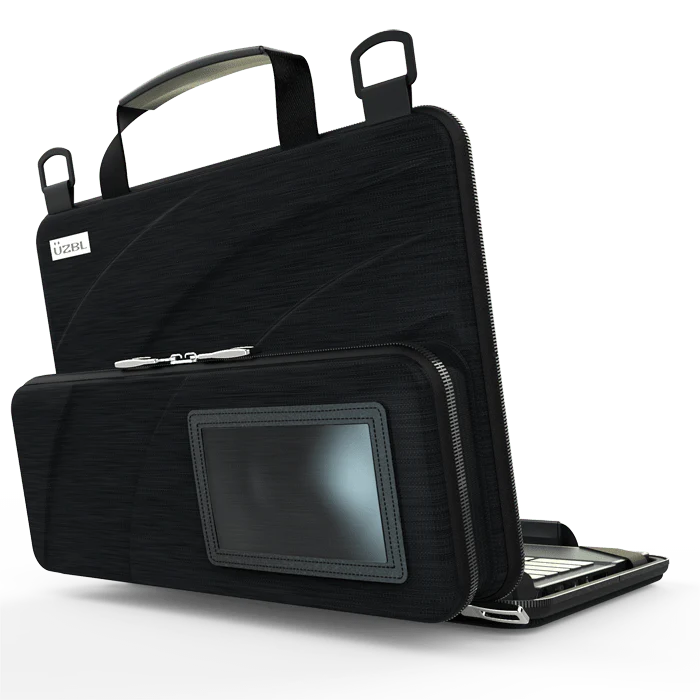 UZBL Always On Rugged EVA Slim Chromebook Case - Durable Protective Cover for 11.6-14 Inch Laptops - Perfect for School, Travel & Business Use