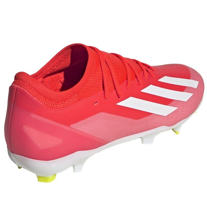 adidas X Crazyfast League FG Soccer Cleats for Men - Lightweight Football Shoes for Speed & Agility on Firm Ground - Perfect for Matches & Training