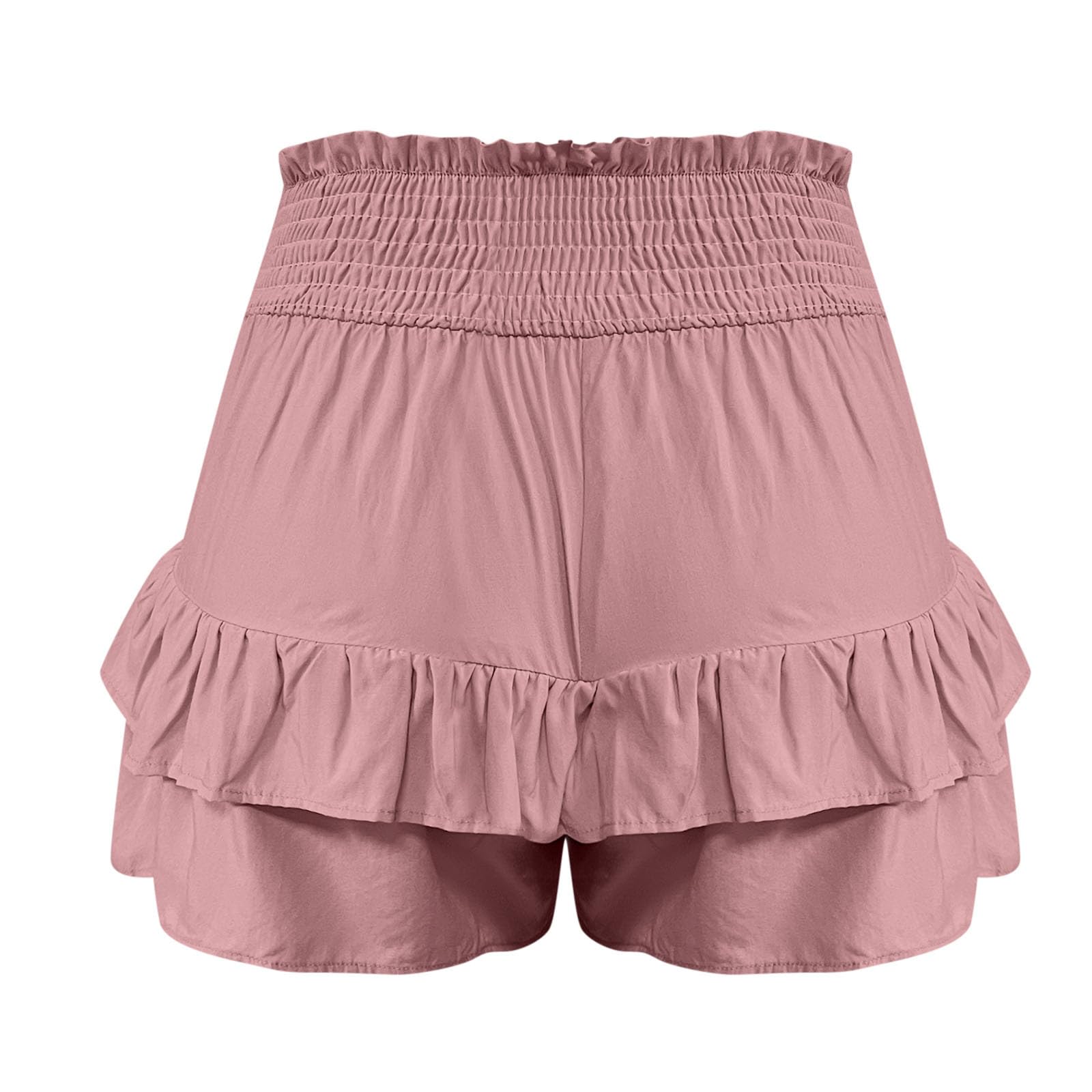 Trendy Women's High Rise Bermuda Shorts - Summer Beach & Holiday Outfit