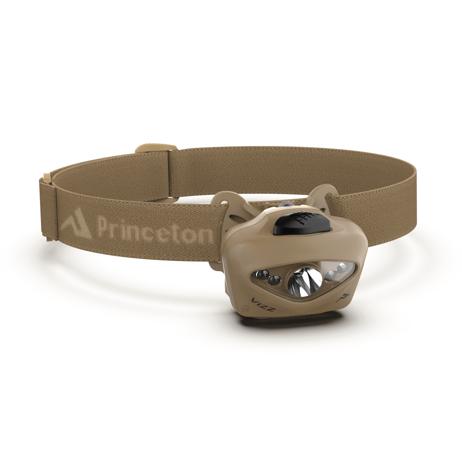 Princeton Tec Vizz 550 RGB MPLS Headlamp - 550 Lumens Ultra-Bright LED Light with 33-Hour Runtime - Perfect for Camping, Hiking, Running & Outdoor Adventures