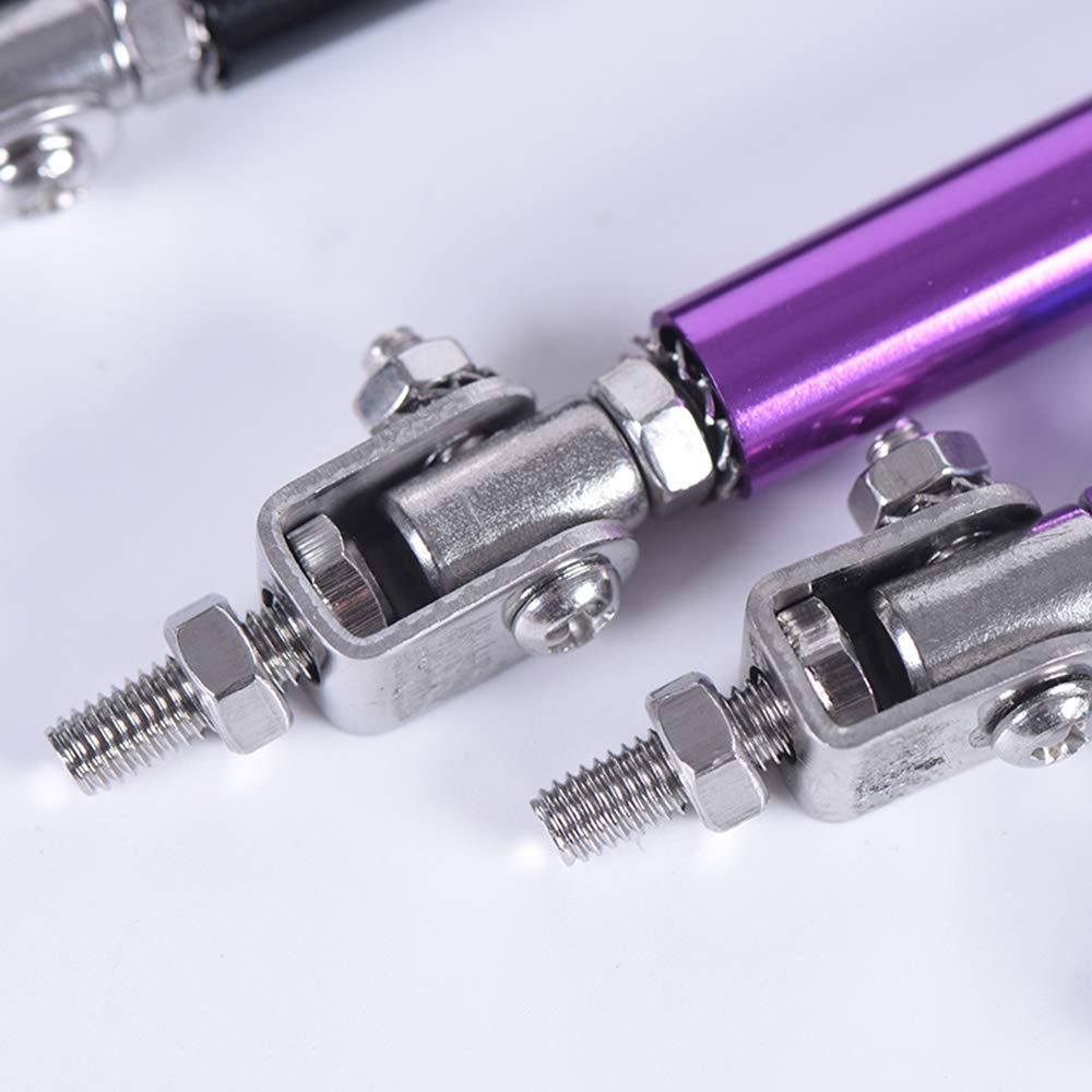 Adjustable Front Bumper Lip Splitter - 200mm Purple for Car Styling
