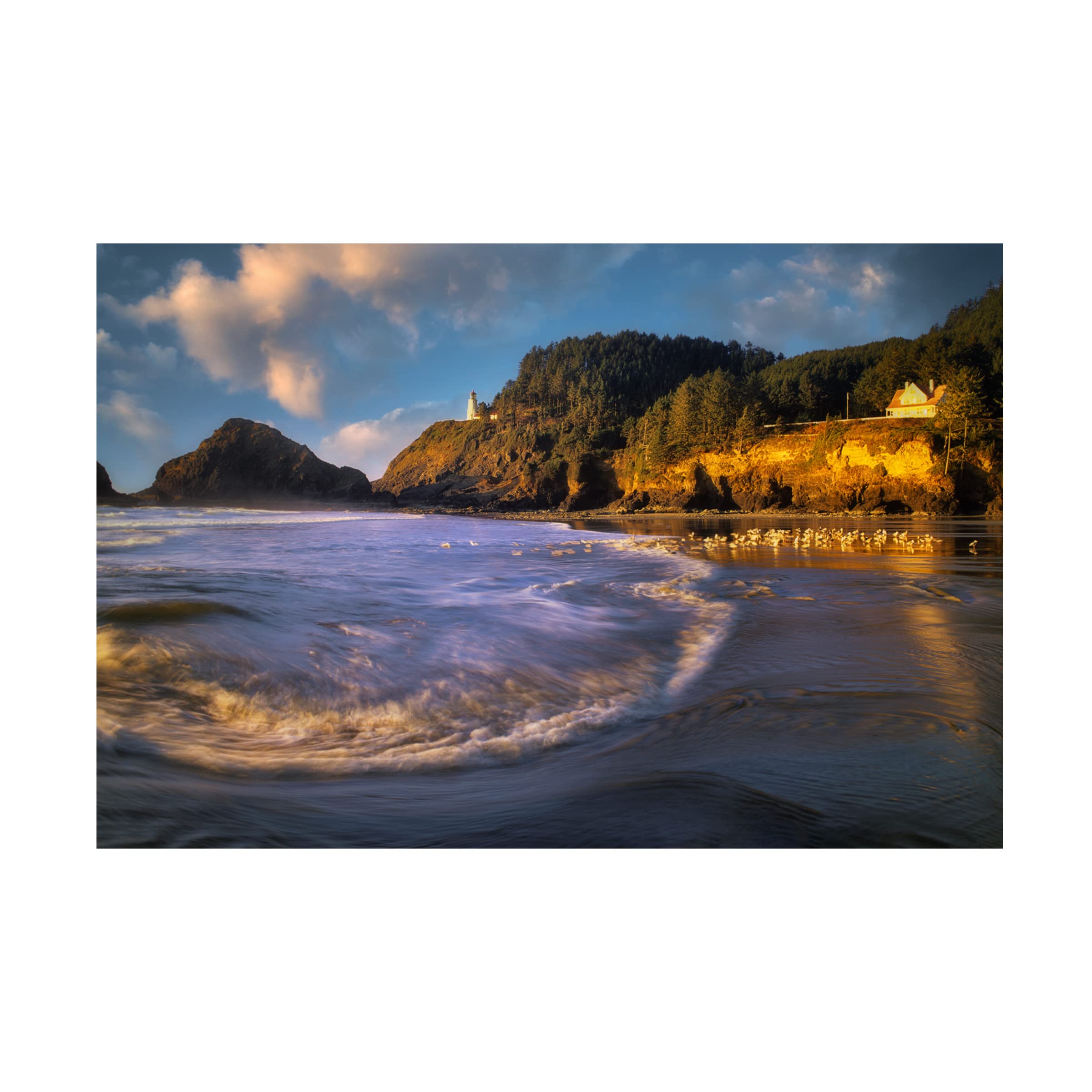 Dennis Frates 'Beach 26' Canvas Wall Art Print - Coastal Decor for Living Room, Bedroom & Office | Trademark Fine Art Collection