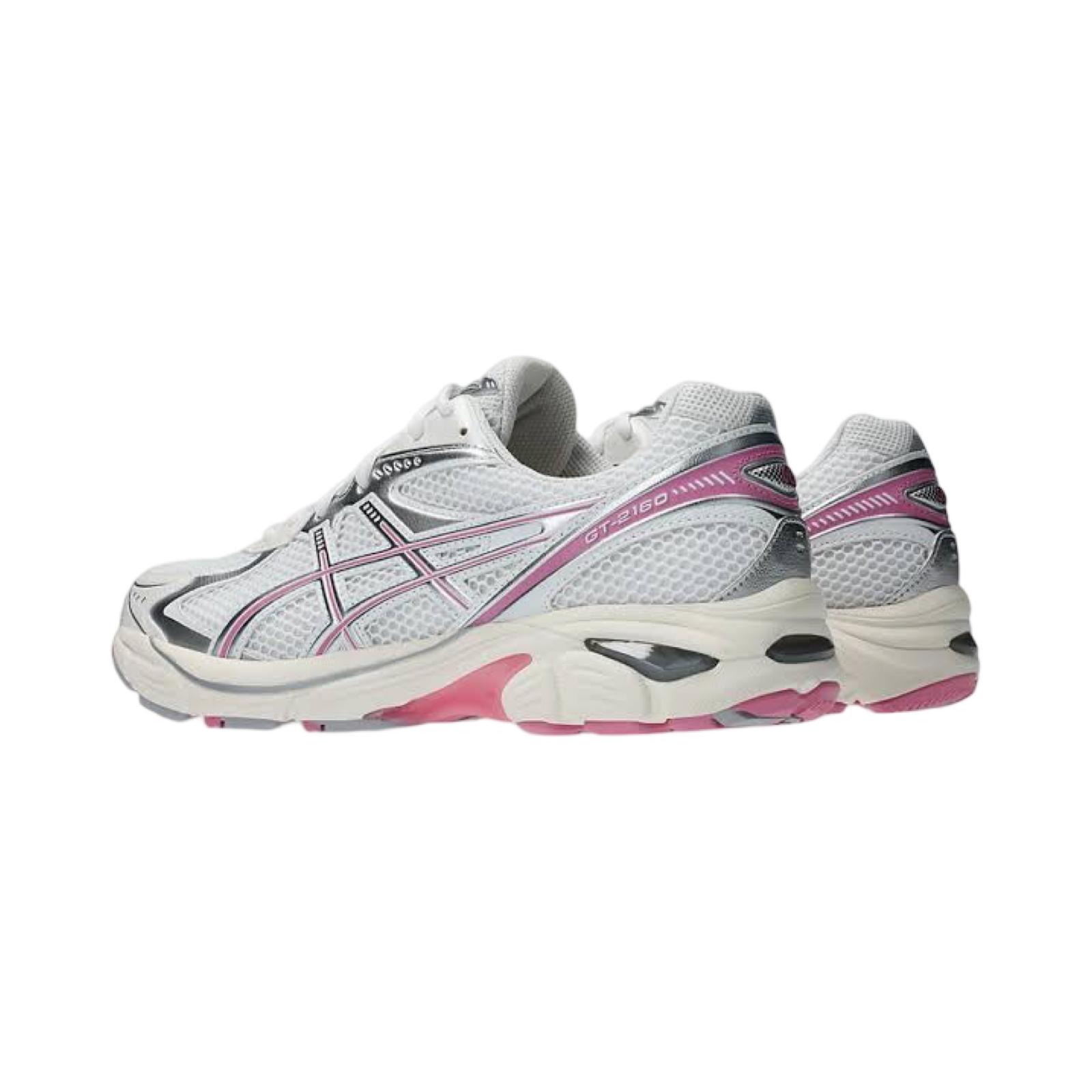 ASICS GT-2160 Running Shoes for Women - White & Sweet Pink | Lightweight Cushioned Sneakers for Jogging, Gym Workouts & Daily Walking