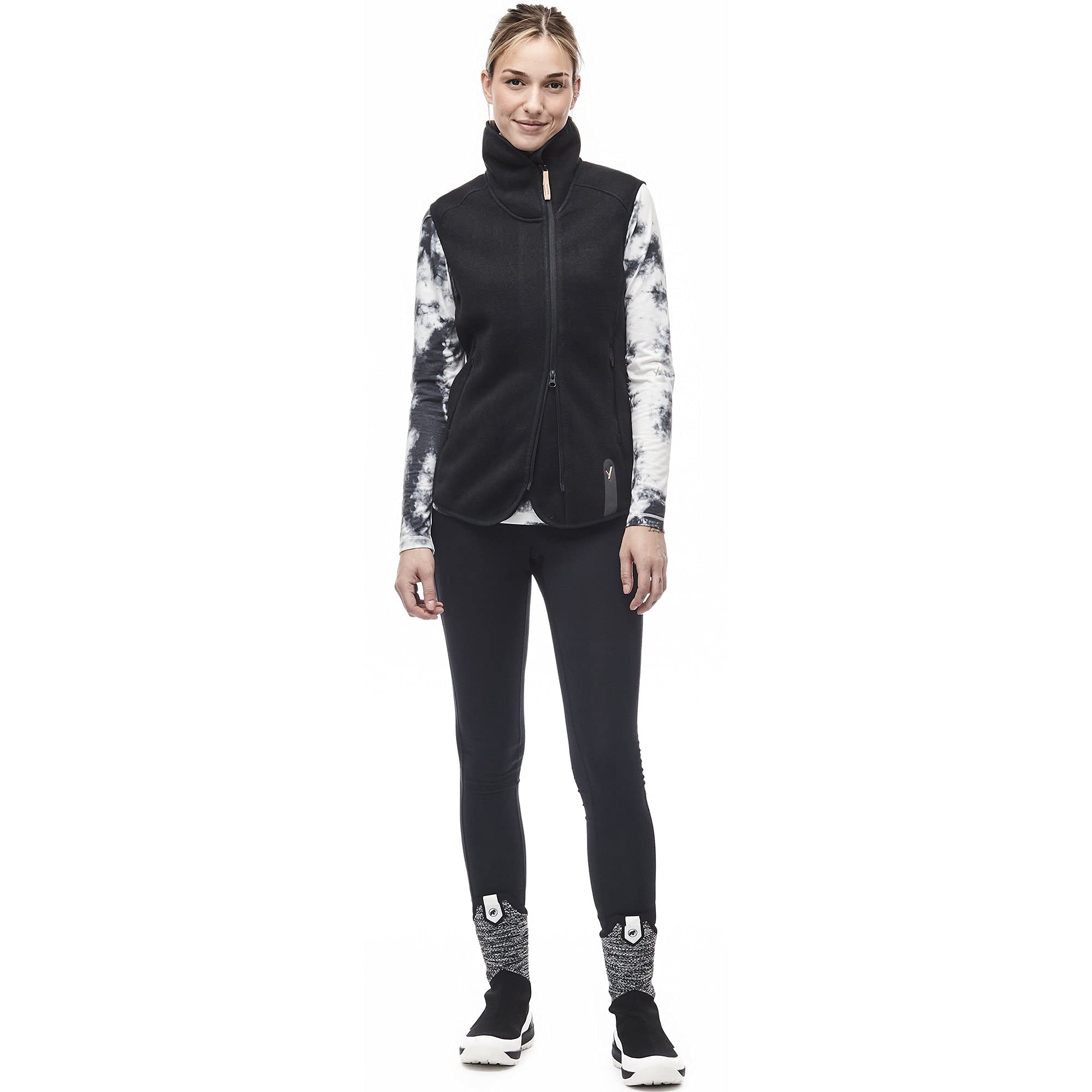 Paleto Women's Winter Vest - Black 07006 | Warm Fleece Lined Puffer Vest for Outdoor Activities, Hiking & Casual Wear