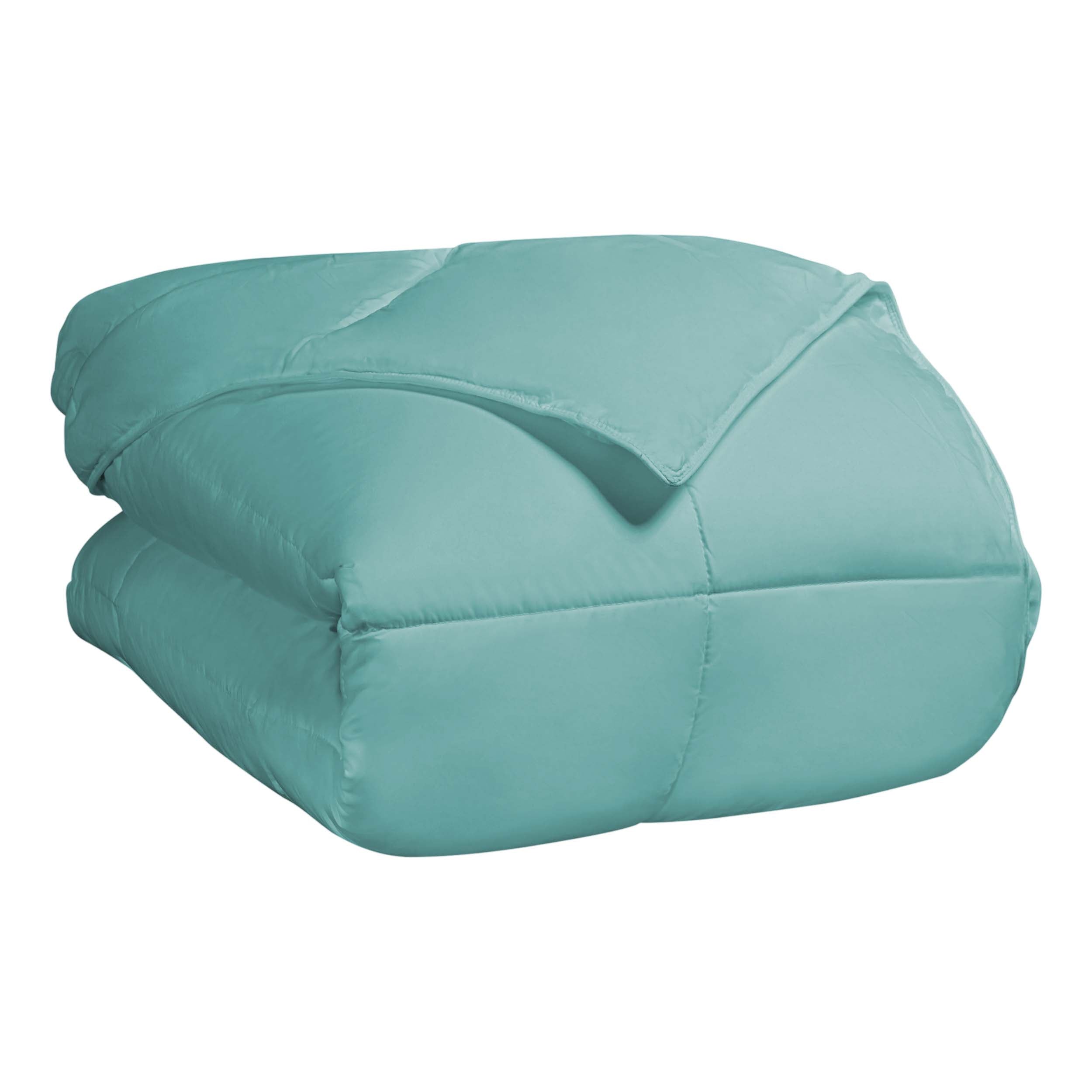 All-Season Reversible Down Alternative Comforter - Lightweight & Hypoallergenic Bedding for Year-Round Comfort - Perfect for Master Bedroom, Guest Room & Dorm Use