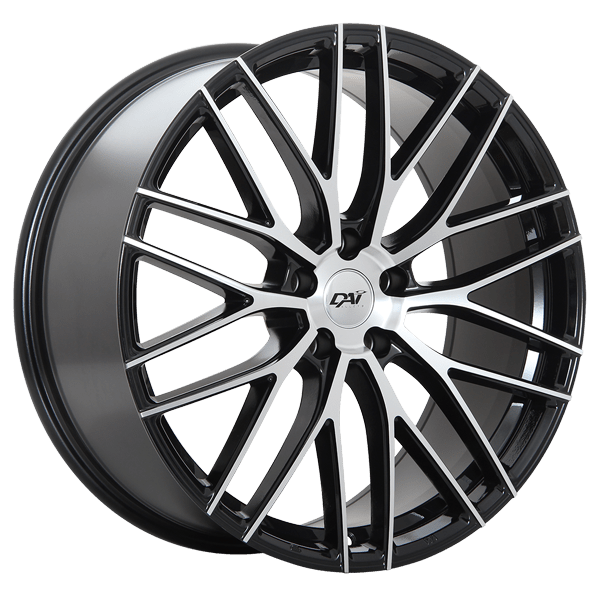 DAI Alloy Wheel RENNSPORT 18x8.0 5x114.3 Bolt Pattern 45mm Offset 73.1mm Hub Bore - High Performance Lightweight Rims for Sports Cars, Tuner Vehicles & Track Racing