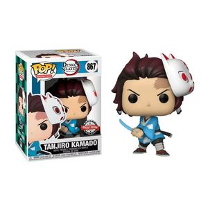 Funko Pop! Animation Demon Slayer Tanjiro Kamado with Mask - Special Edition Collectible Figure for Anime Fans | Perfect for Display, Gifts & Anime Collections