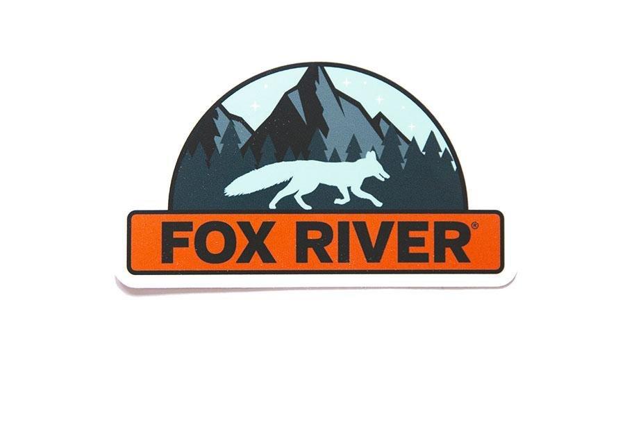 Fox River Trail Blazer Sticker - Premium Vinyl Decal for Hiking, Camping & Outdoor Adventures - Perfect for Water Bottles, Laptops & Car Windows