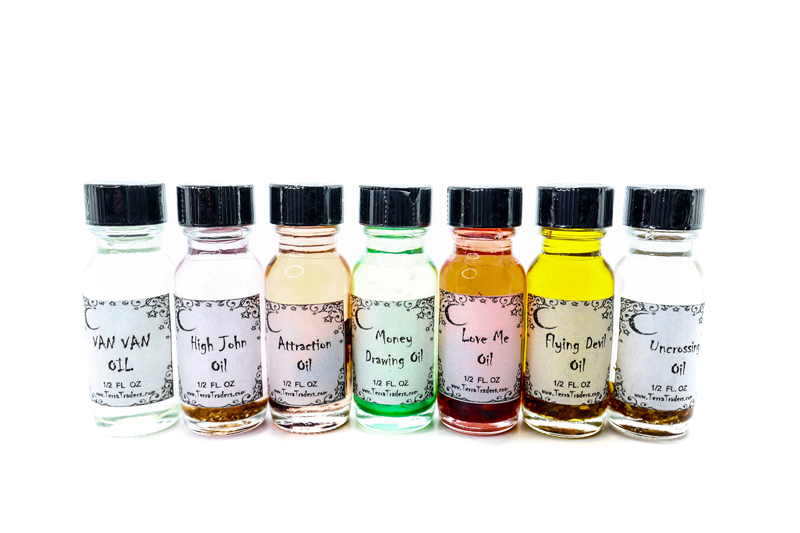 Hoodoo Conjure Oils Set for Love, Money & Protection - Authentic Rootwork Witchcraft Magick Kit | Perfect for Spells, Rituals & Spiritual Gifts