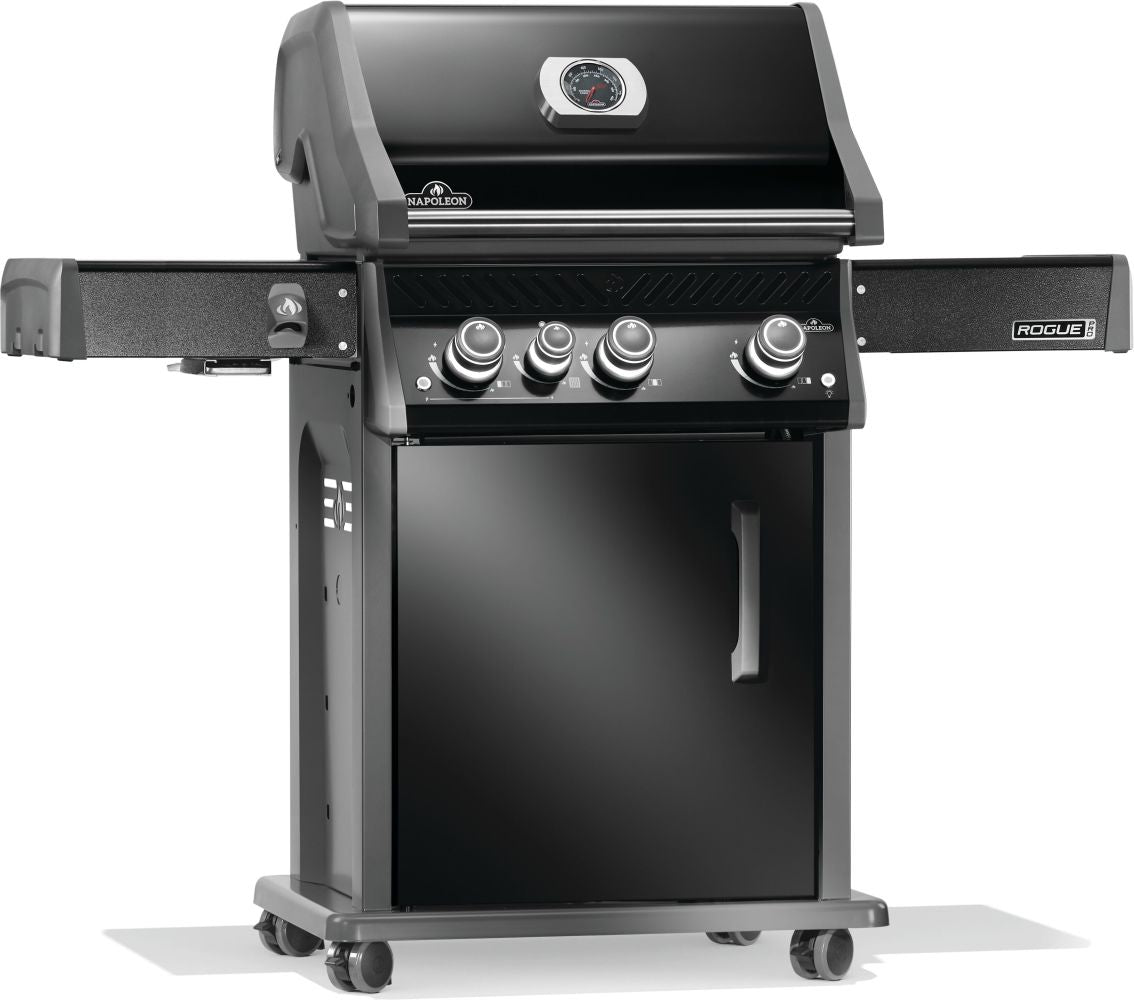 Napoleon Black Rogue PRO 425 SIB Portable Gas Grill - Premium Outdoor BBQ Grill for Backyard, Camping & Tailgating - Perfect for Grilling Burgers, Steaks & Vegetables