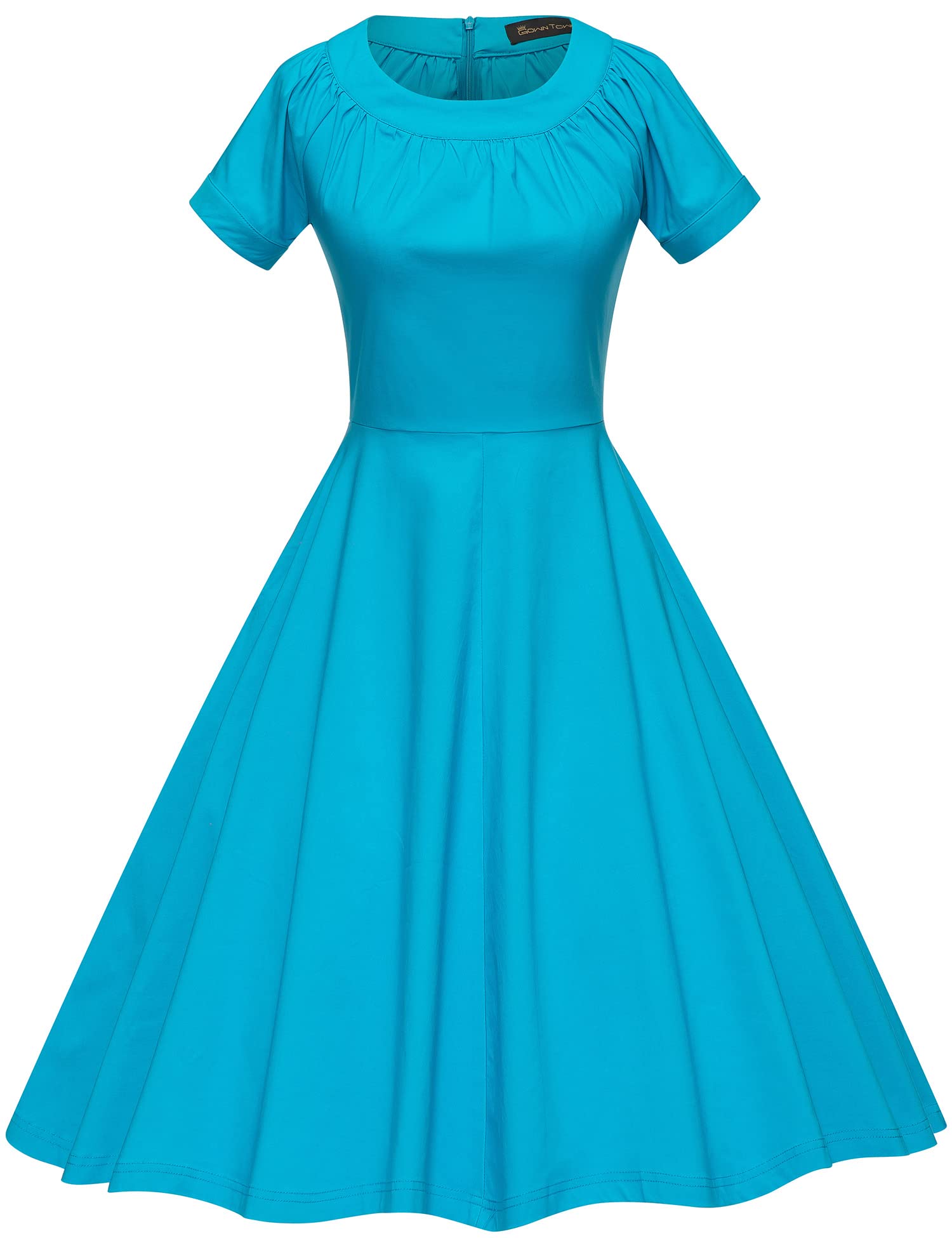 Vintage 1950s Rockabilly Prom Dress for Women - Retro Cocktail Party Gown | Perfect for Swing Dancing, Pinup Photo Shoots & 50s Themed Events