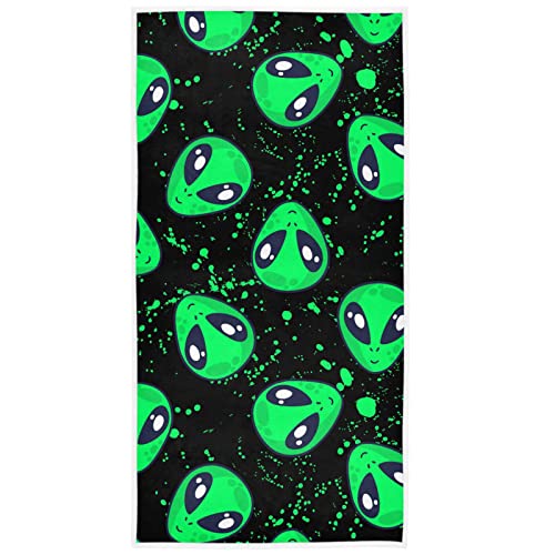 Alien Green Doodle