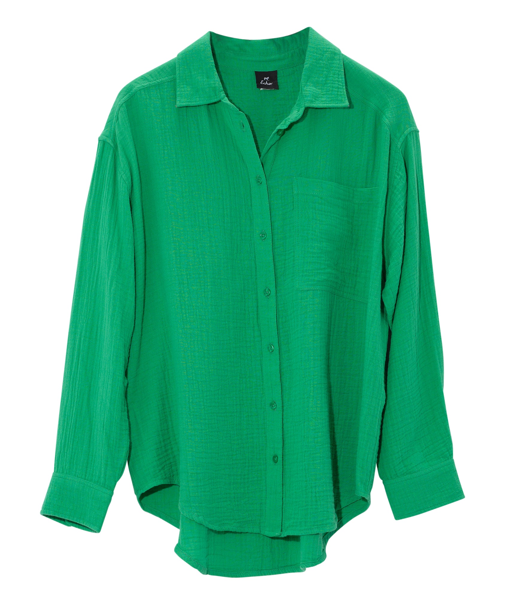 Supersoft Gauze Boyfriend Shirt for Women - Comfortable Loose Fit Long Sleeve Top for Casual Wear, Date Night & Layering