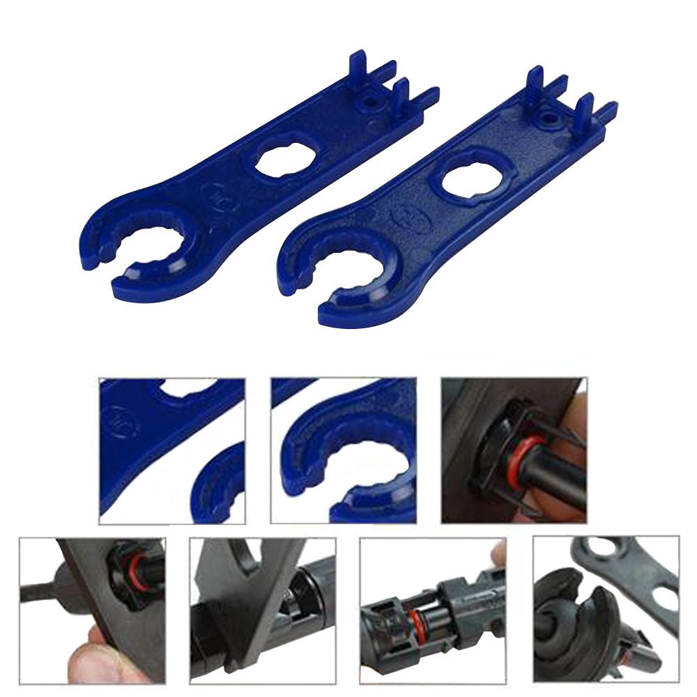 Solar Panel Crimping Tool Kit - Wire Crimper Set with Male & Female Connectors for Solar Wiring - Perfect for DIY Solar Panel Installation & Maintenance