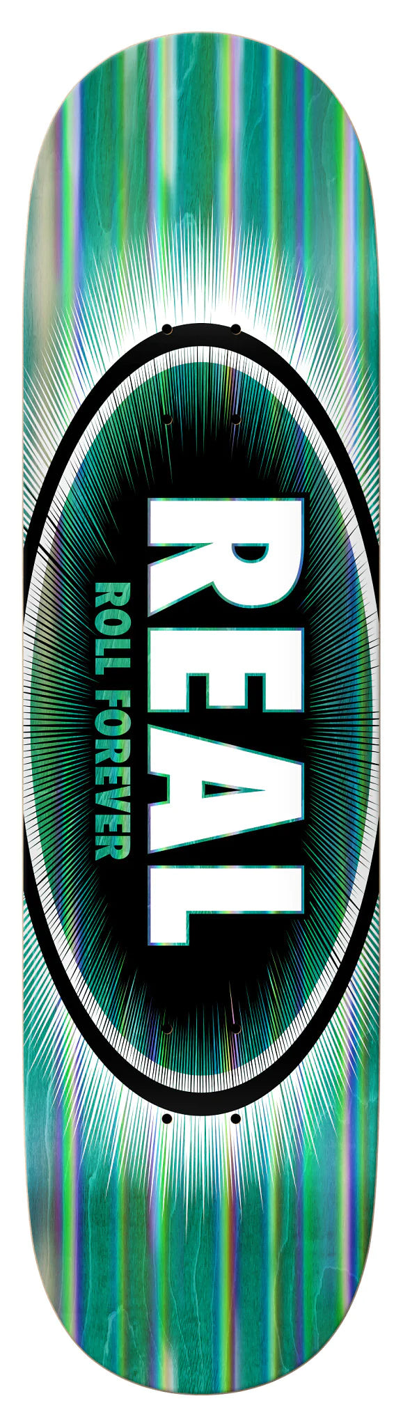 Real Oval Eclipse True Fit Deck (8.38) - Premium Skateboard Deck for Street & Park Riding | Durable Construction for Smooth Tricks & Performance