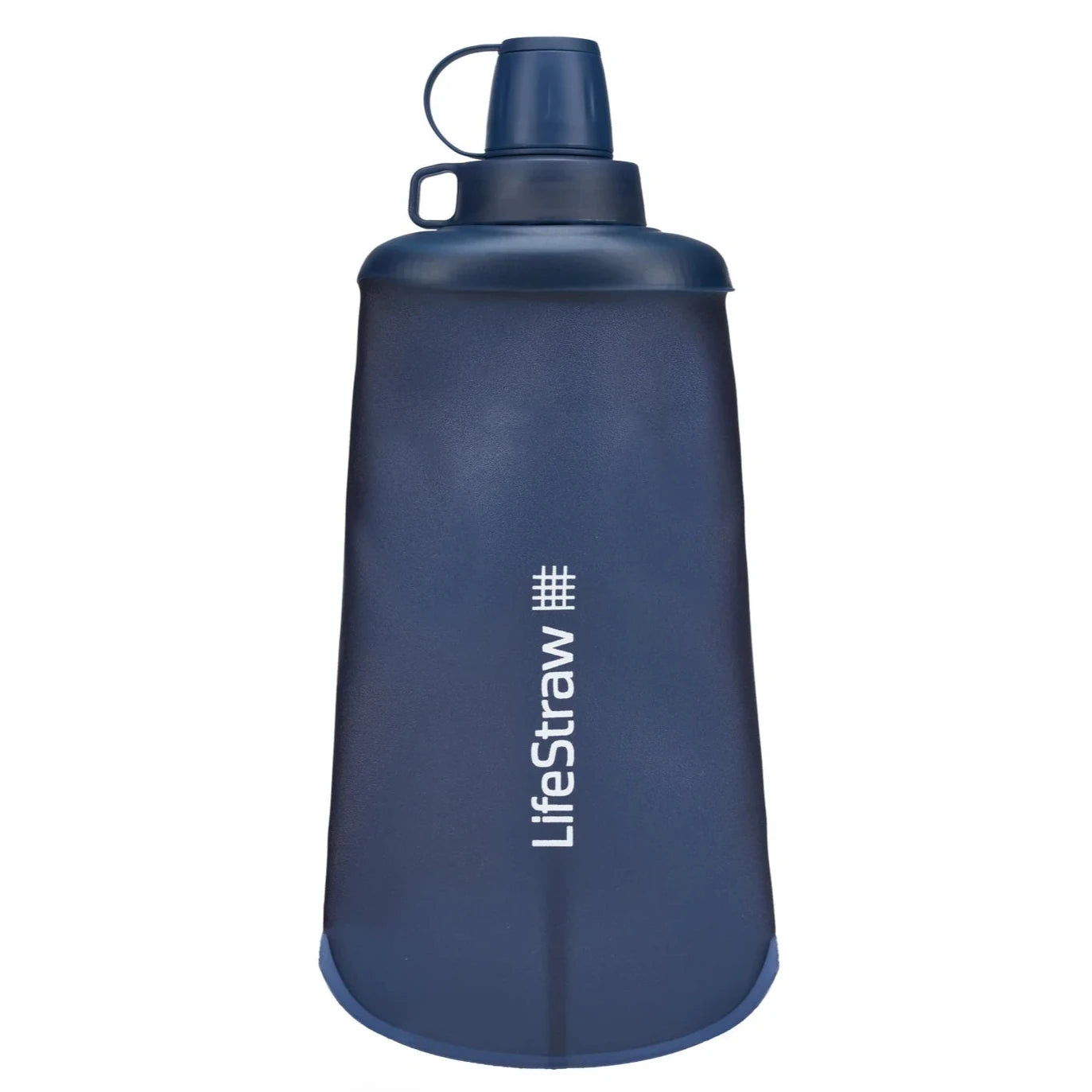 LifeStraw Peak Series Collapsible Water Bottle 1L - Portable Filter Bottle for Hiking, Camping & Emergency Preparedness