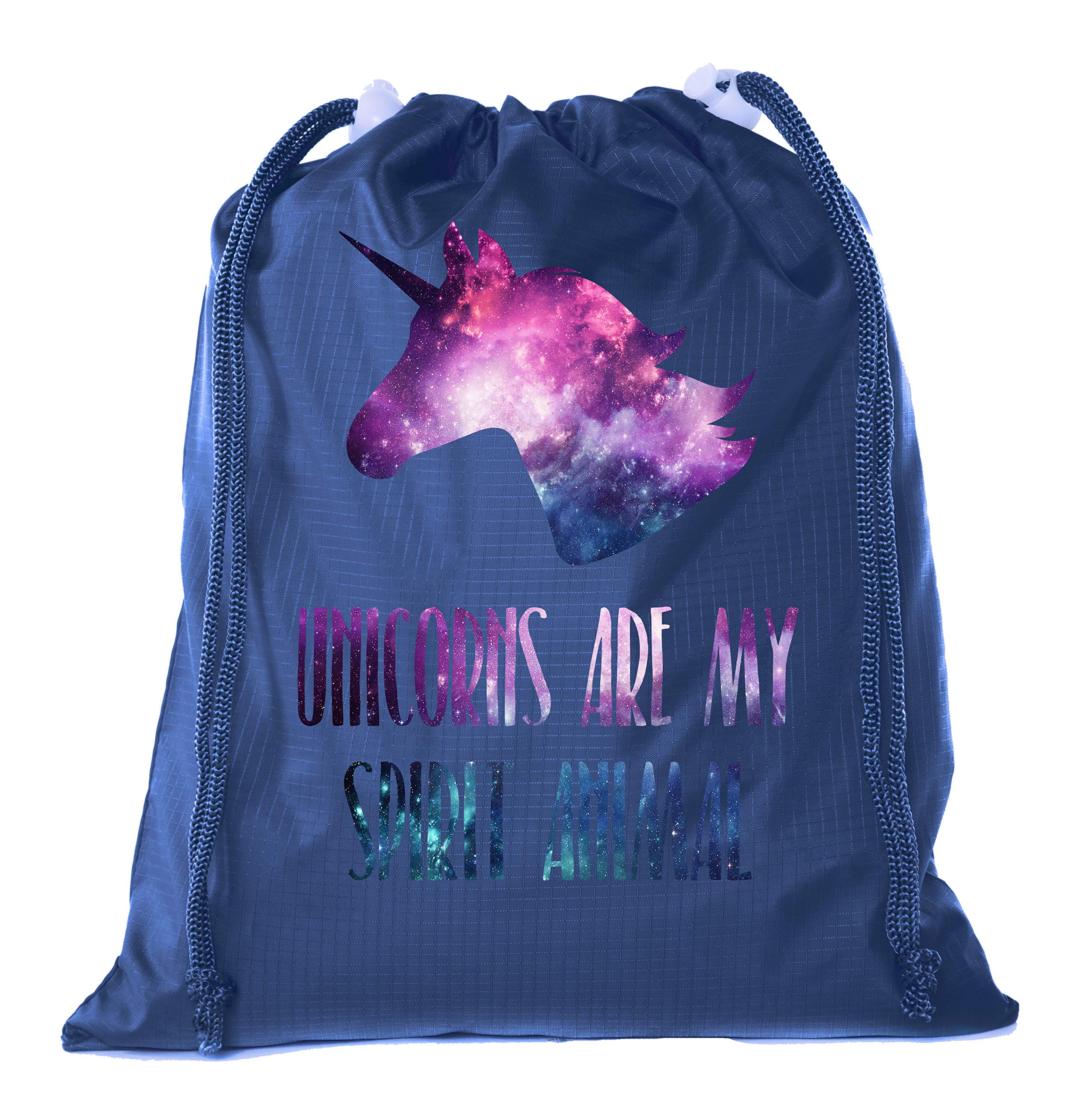 Unicorn Drawstring Bag - Mini Unicorn Gift Bags for Birthdays, Makeup & Decorations | Perfect for Party Favors, Baby Showers & Kids' Room Decor