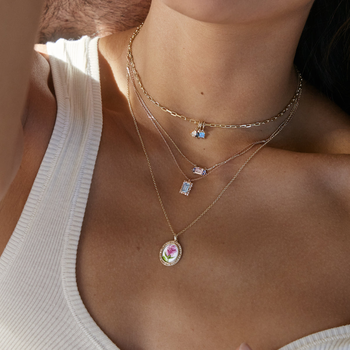 She Blooms Necklace - Elegant Floral Pendant Jewelry for Women | Perfect for Weddings, Anniversaries & Everyday Wear