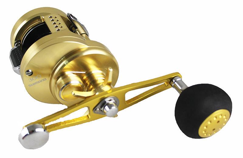 Jigging World Power Handle for Shimano Conquest Round Baitcasting Reels - Upgrade Your Fishing Gear for Saltwater & Freshwater Angling